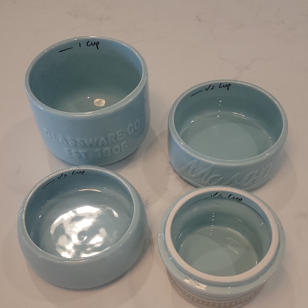 Mason Jar Stackable Measuring Cups - Picture 2 of 4